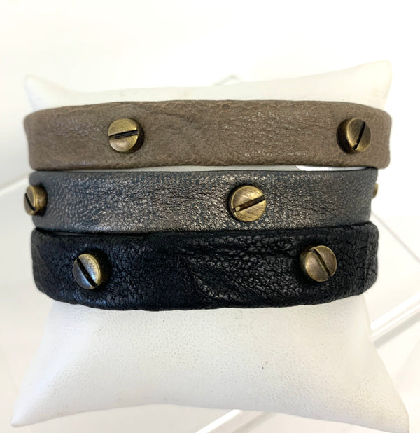 Genuine Leather Giving Bracelets