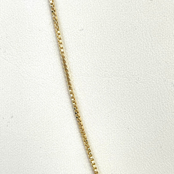 Thin Goldtone Box Chains