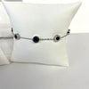 Chain With Reversible 5 Circles Bracelet Made In Italy