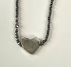 Long Beaded Heart Necklaces