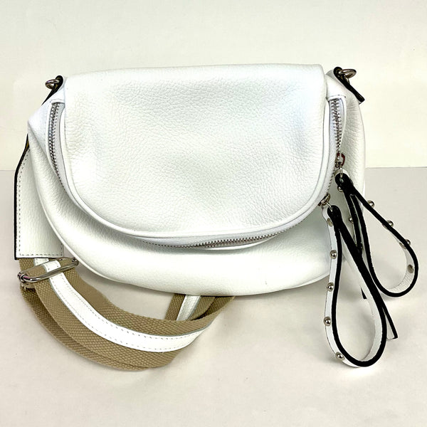 The Sophia Italian Leather Crossbody Bag