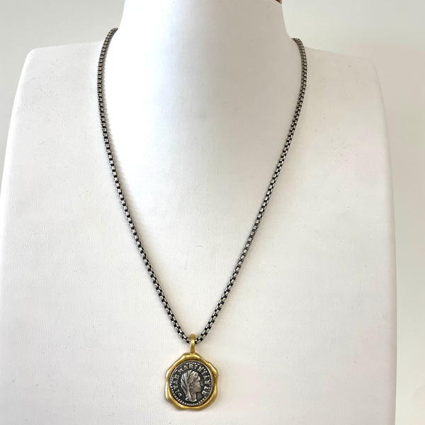 Venetian Saint Medallion Necklace