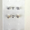 Sterling Silver CZ Studs