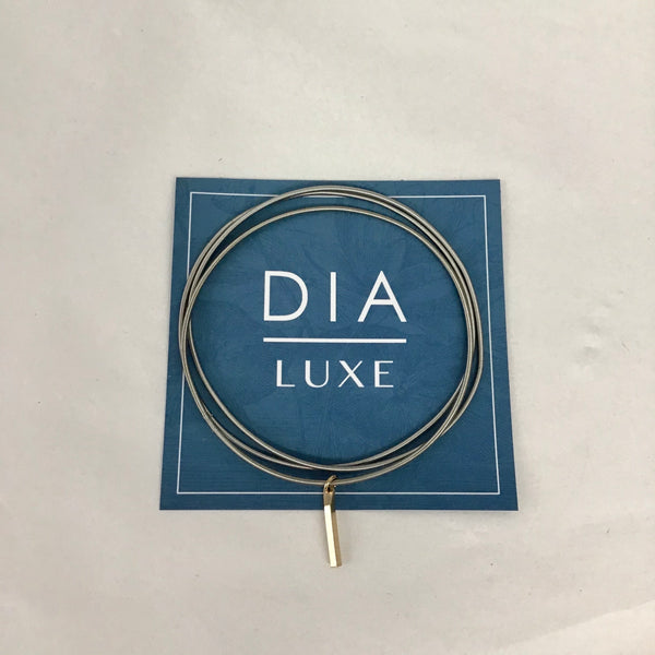 Luxe Drop Bar Charm