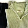 Sleeveless Quarter Zip Sweater