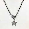 Sterling Silver Pave Star Charm