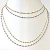 Dainty Sparkle 12" Choker or 16" Necklace