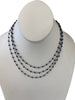Single, Triple And Quadruple Beaded Chain Necklaces