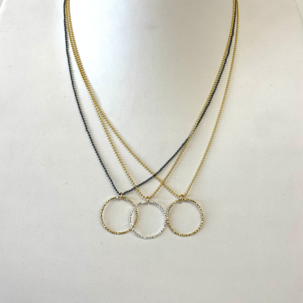 Margo Small Circle Necklace