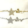 Stardust CZ Chain Bracelet