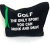 Funny Saying Embroidered Zip Pouches