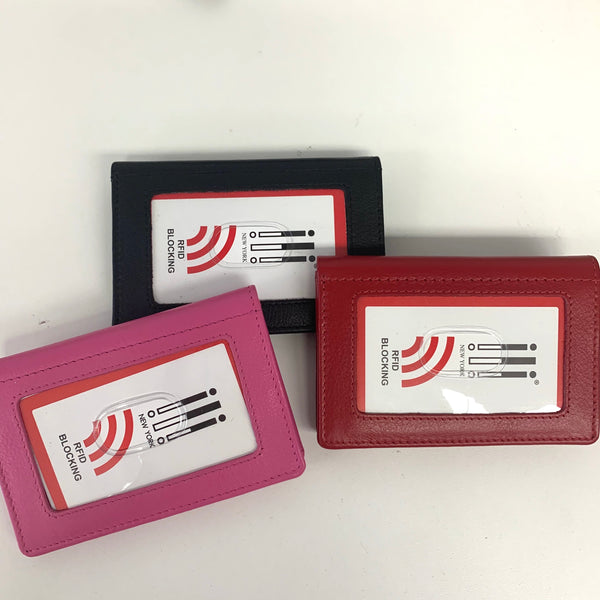 ILI Slim Leather Compartment Wallet