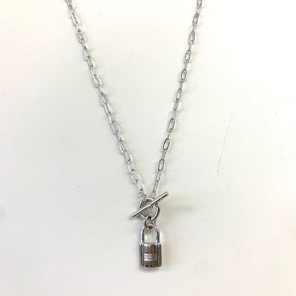 Lock Toggle Necklace