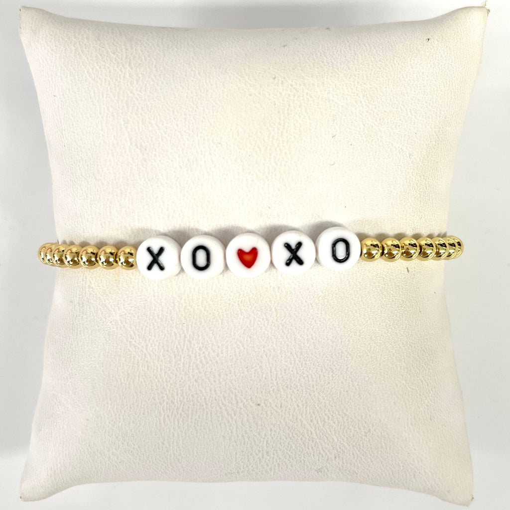 XOXO Beaded Bracelets
