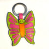 ILI Fun Leather Butterfly Keychains