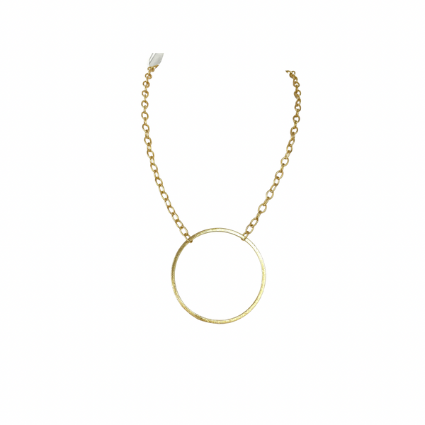 Danielle Large Circle Necklace