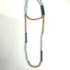 Long Hand Beaded Crystal Necklaces