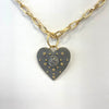 Real Diamond Heart Charm (Chain Sold Separately)